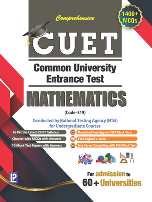 cover image of Golden CUET Mathematics Code-319